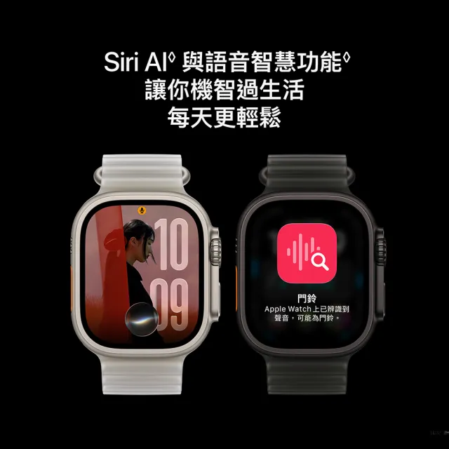 20W充電器組【Apple】Apple Watch Ultra 4 GPS+Cellular 49mm(鈦金屬錶殼搭配海洋錶環)