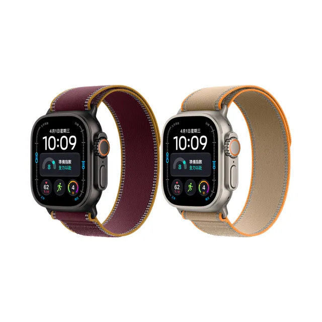充電器支架組【Apple】Apple Watch Ultra 4 GPS+Cellular 49mm(鈦金屬錶殼搭配越野錶環)