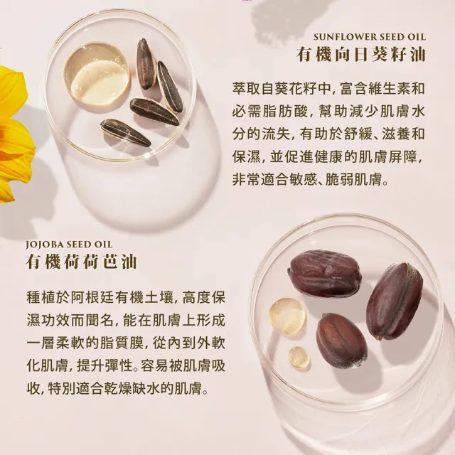 【WeOrganic 唯有機】法國絲絨玫瑰時光活膚乳(50mL)