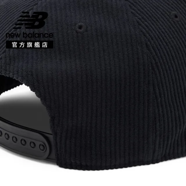 【NEW BALANCE】NB 燈芯絨棒球帽/老帽(47聯名)_AC5504LBK_中性_黑色