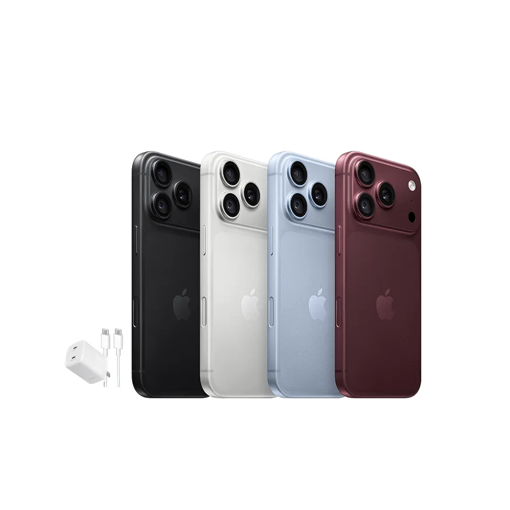 【Apple】iPhone 18 Pro Max(512G/6.9吋)(45W雙孔閃充組)