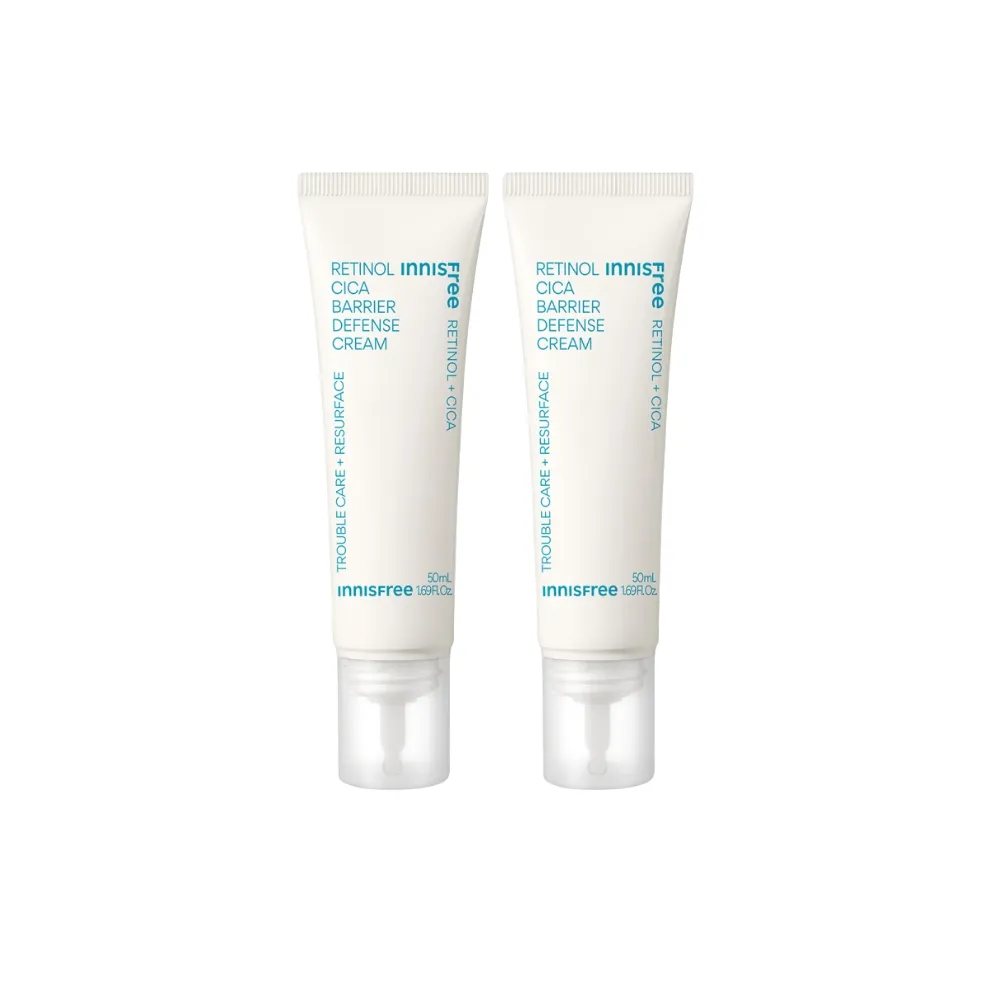 即期品【innisfree】買1送1★A醇淨膚超修護霜 50ml(2入組/粉刺痘肌適用)