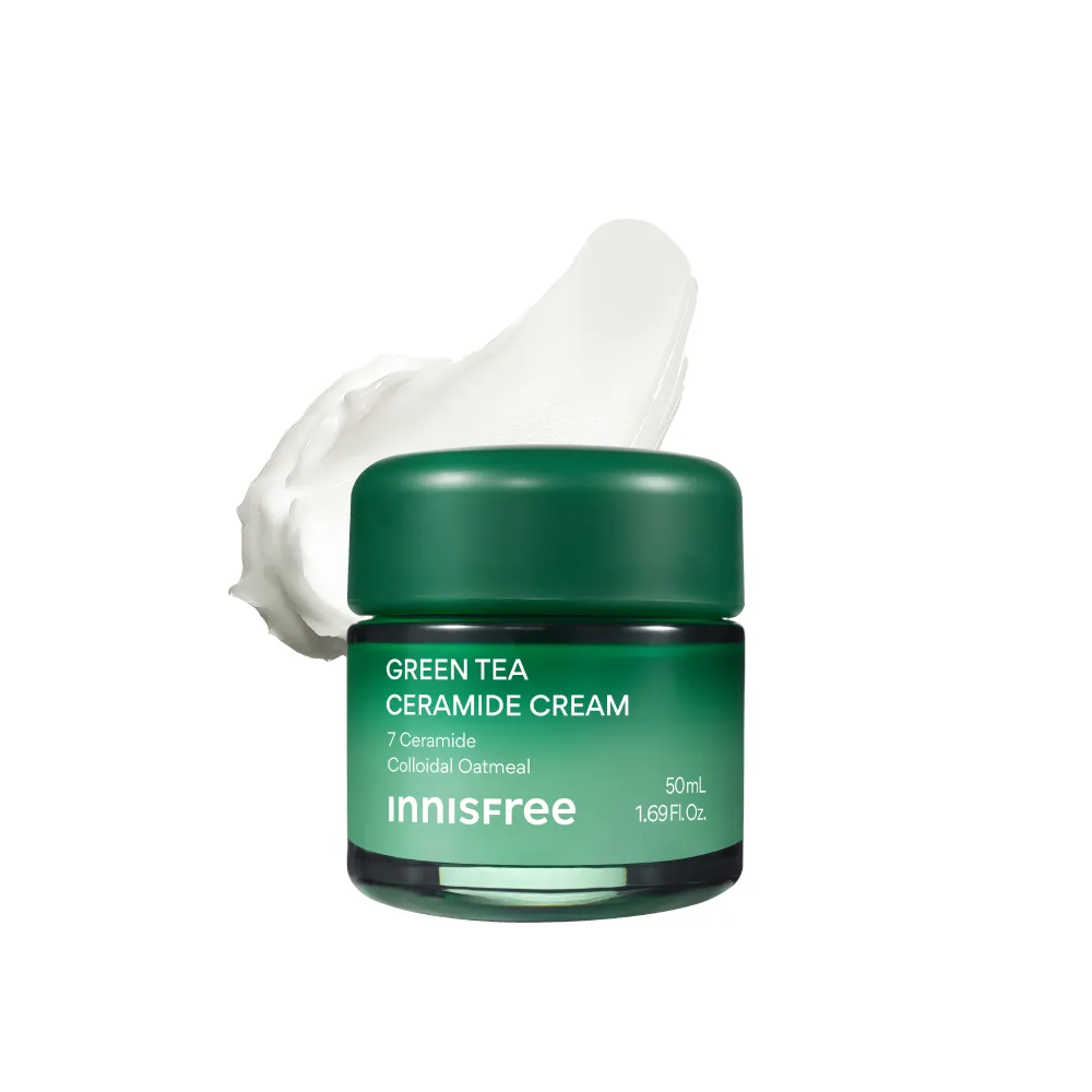 【innisfree】綠茶神經醯胺保濕霜 50ml