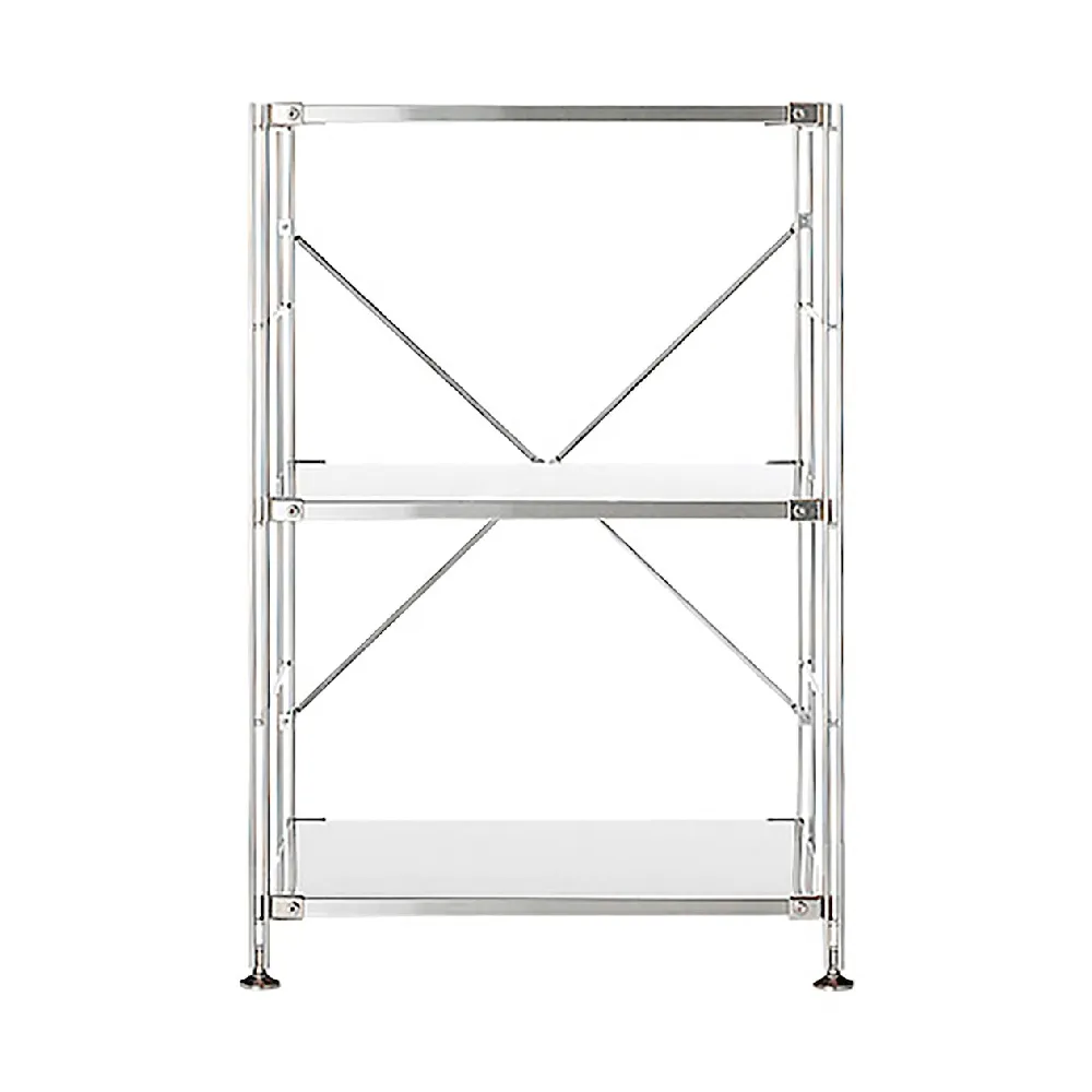 【MUJI 無印良品】SUS不鏽鋼層架組/小(大型家具配送)