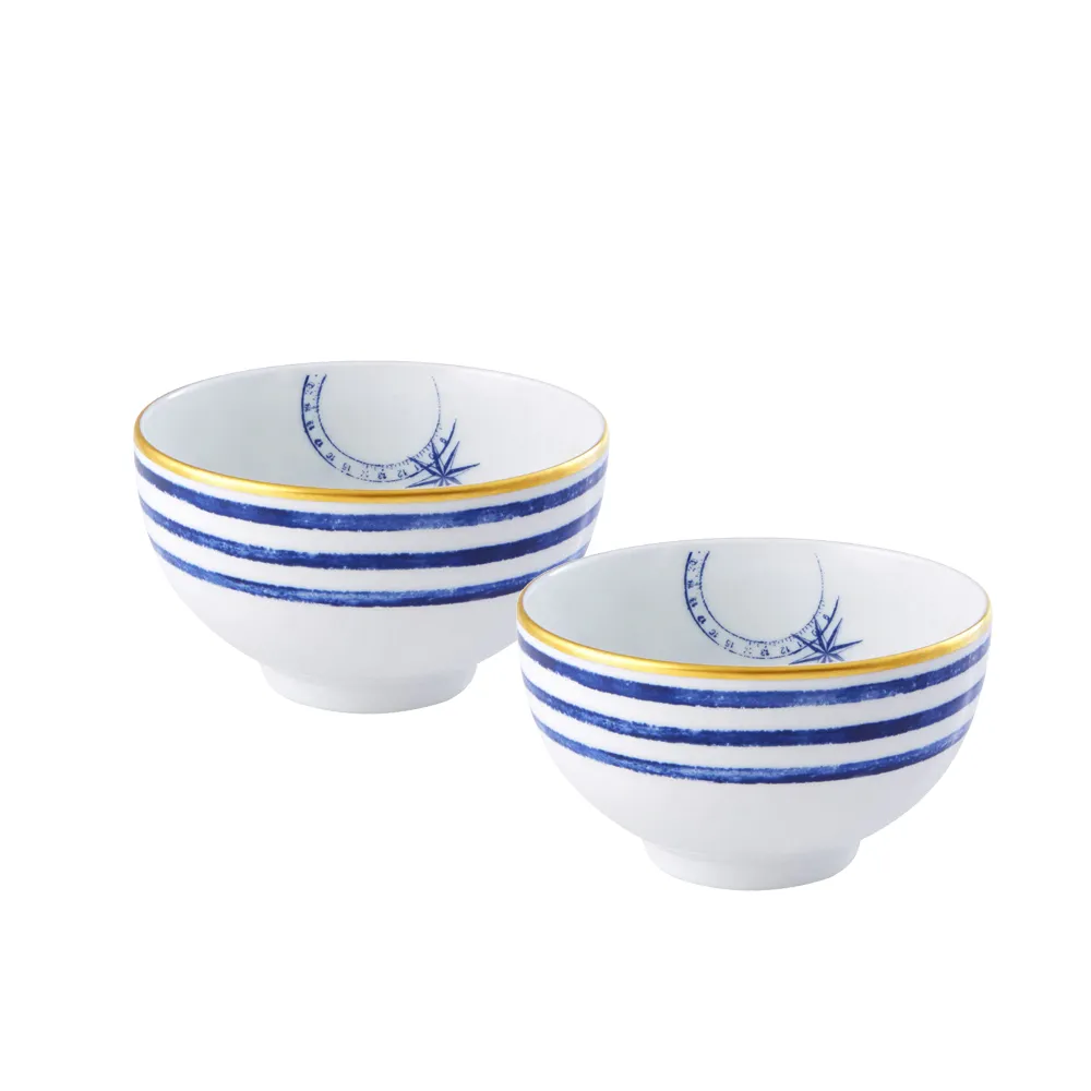 【Vista Alegre】飛越大西洋飯碗-2入-11cm(居禮名店獨家代理)