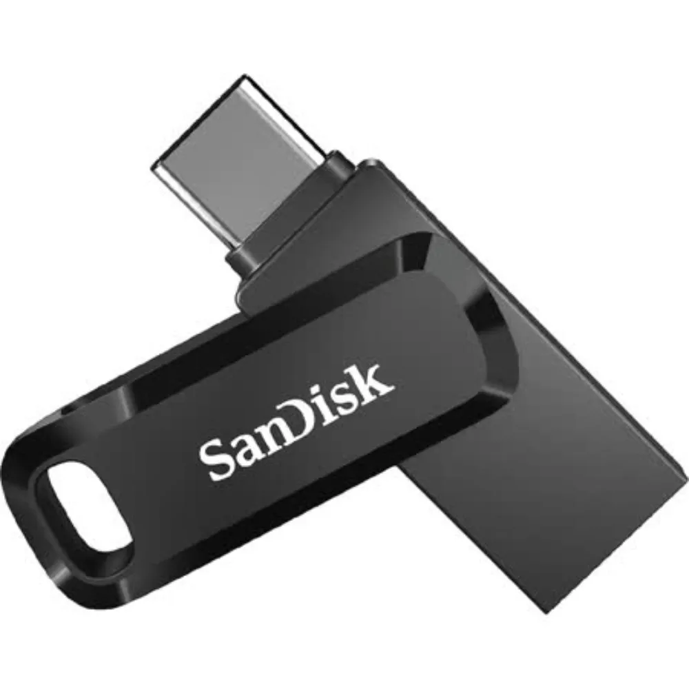 【SanDisk 晟碟】全新版 64G Ultra GO TYPE-C OTG USB3.2  雙用隨身碟(原廠平輸 原廠5年保固 150MB/s)