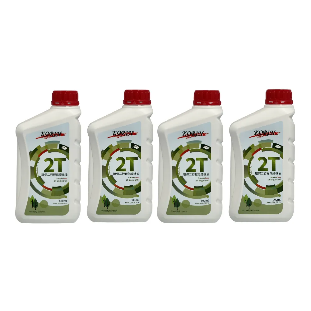【Korin】環保二行程低煙機油0.8L*4入(環保 二行程引擎 農機 低煙)