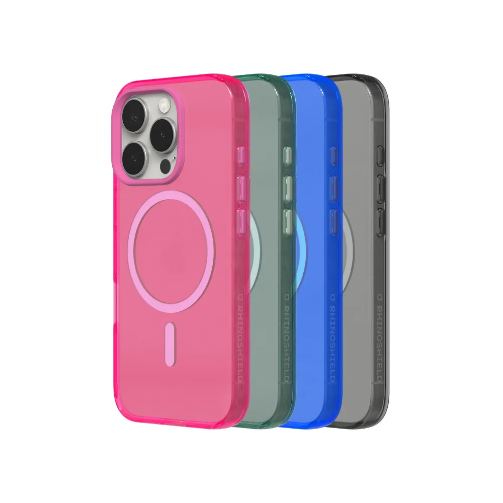 【RHINOSHIELD 犀牛盾】iPhone 16/Plus/Pro/Max JellyTint MagSafe兼容磁吸透明防摔手機殼(相機鍵開孔版)
