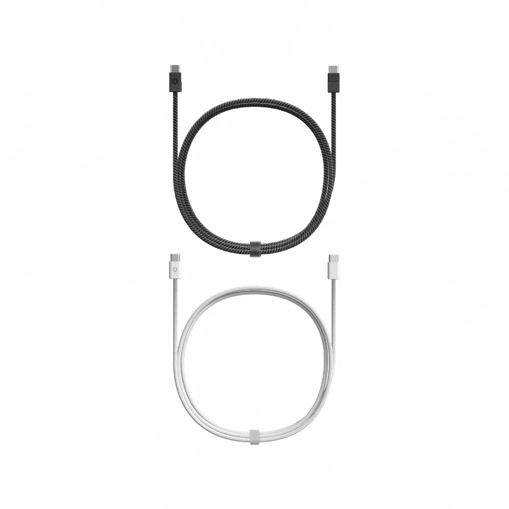 【RHINOSHIELD 犀牛盾】Type-C to C/ USB-C 編織傳輸充電線/快充線 (1公尺/2公尺)