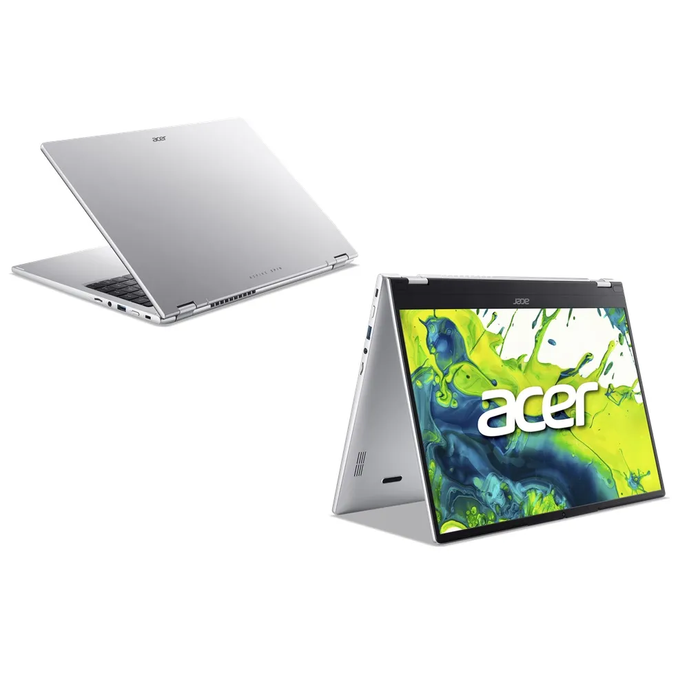 【Acer】筆電包/羅技鼠★15吋AI觸控翻轉筆電(Aspire Spin/ASP15-51N-57Z5/Ultra 5-125U/16G/512G/W11)