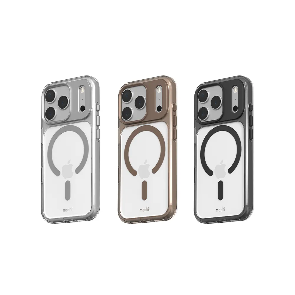 【moshi】iGlaze 磁吸透明保護殼 for iPhone 18 Pro