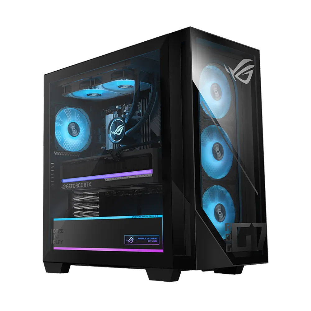 【ASUS 華碩】Ryzen 5 RX9060XT-16G 電競電腦(Ryzen 5 8400F/16G/1TB SSD/W11/GM700TZ-R8400F032W6A)
