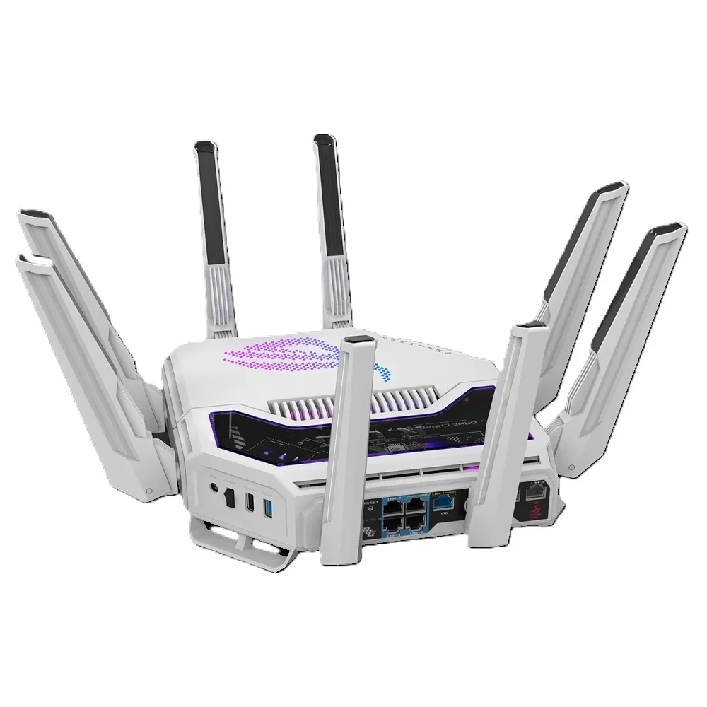 【ASUS 華碩】WiFi 7 三頻 BE19000 電競 AI路由器/分享器(ROG Rapture GT-BE19000AI)