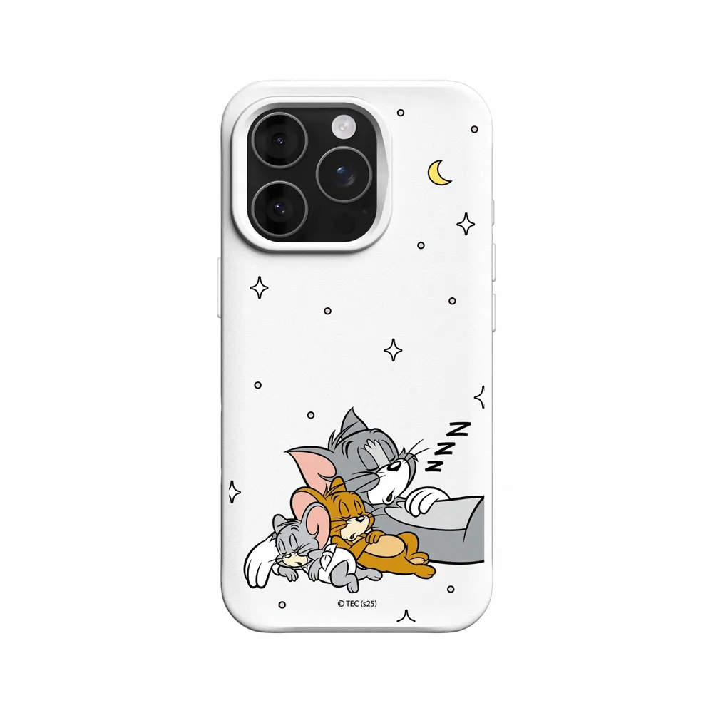 【RHINOSHIELD 犀牛盾】iPhone 15系列 SolidX 強化吸震緩衝防摔手機殼/睡覺好夥伴(湯姆貓與傑利鼠)