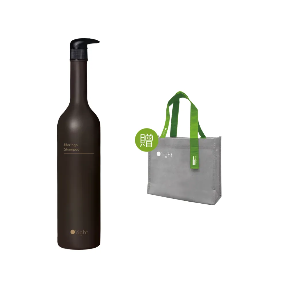【O’right 歐萊德】辣木洗髮精1000ml(辣木籽萃取/平衡油脂/清爽淨化)