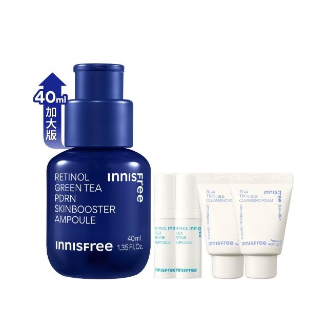 【innisfree】1%A醇PDRN水光安瓶 40ml(豪華加大版/緊緻毛孔、水光精華)