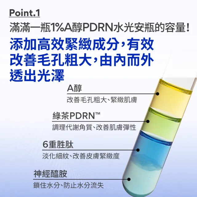【innisfree】1%A醇PDRN水光安瓶果凍面膜 25ml(水光透亮)