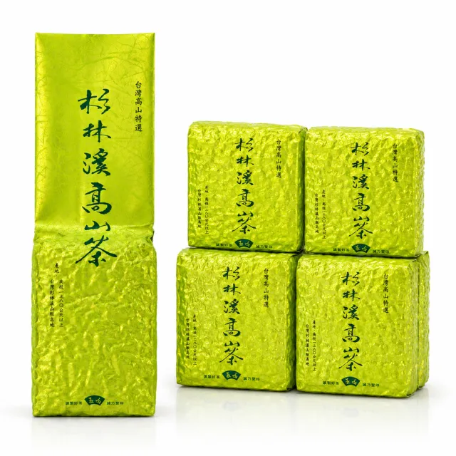 【台灣茶葉產銷協會】杉林溪烏龍茶 5入組｜150g×5包 共750g