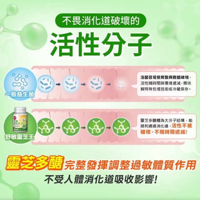 【葡萄王】舒敏靈芝王靈芝菌絲體膠囊60粒