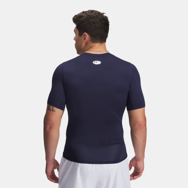 【UNDER ARMOUR】UA 男 HG Armour 緊身短袖T-Shirt_1361518-410