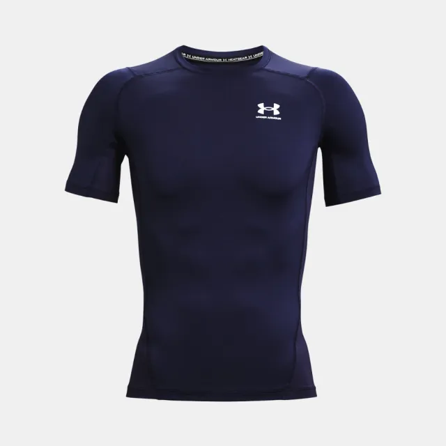 【UNDER ARMOUR】UA 男 HG Armour 緊身短袖T-Shirt_1361518-410