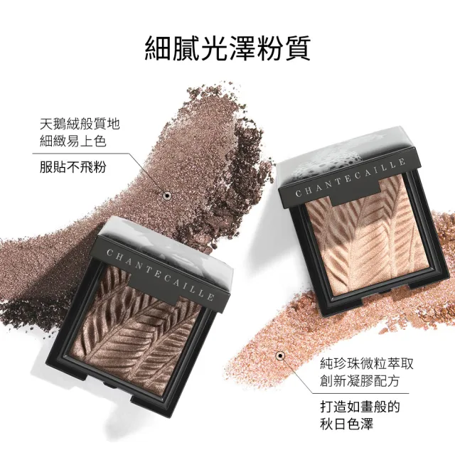 【CHANTECAILLE 香緹卡】慈善保育眼彩霜-2.5g(單色眼影/禮物推薦)