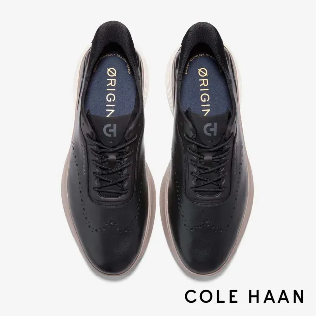 【Cole Haan】ORIGINALGRAND NEOARC QUICK-ON WINGTIP OXFORDS 牛津鞋 男款寬楦 黑色(C45133)