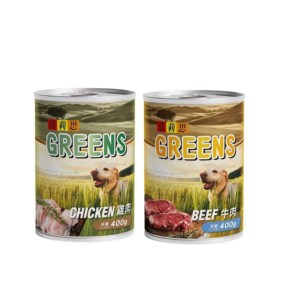 【葛莉思】犬罐 400G*24入 兩種口味任選(狗罐頭 狗副食罐)