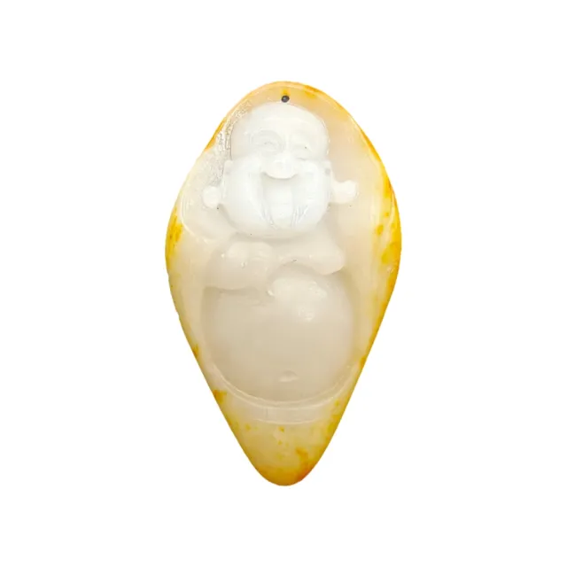 【藏古祥館】和田 佛公 SQG53 (宗教開運 和田玉)
