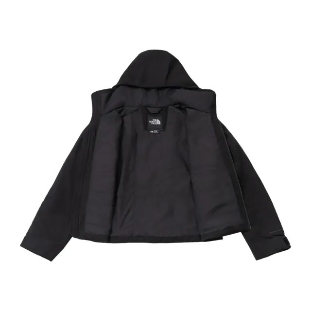 【The North Face】北臉 外套 女 運動連帽外套 防潑水 W TNF RANGE LT HOODED JACKET 黑 NF0A8KQBJK3