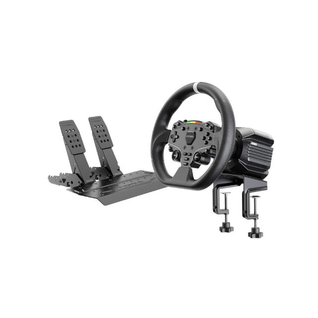 【MOZA RACING】R5Pro 賽車方向盤模擬器套裝 雙踏板組(RS105 台灣公司貨)