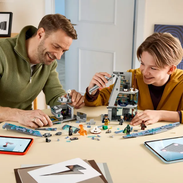 【LEGO 樂高】漫威超級英雄系列 76352 《復仇者聯盟：末日崛起》新復仇者大廈(漫威 建築模型 禮物 收藏)