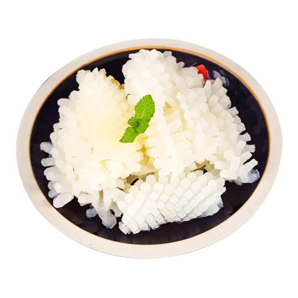 【心鮮】萬用料理食材鮮凍刻花魷魚2件組(1kg/包*2)