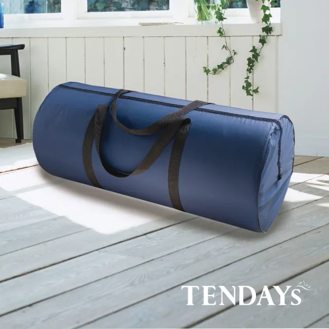 【TENDAYS】玩色柔眠記憶床5尺標準雙人(焦糖莓 5.5cm厚可捲收薄墊)