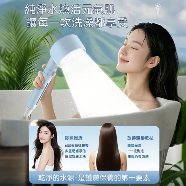 【Quality 聚家】過濾增壓花灑 浴室噴頭 淋浴蓮蓬頭 沐浴浴霸 手持花灑 4分通用接口 ABS材質