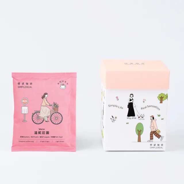 【想望咖啡】溫妮莊園 浸泡包（淺焙）｜藍莓、桃子、鳳梨、棕櫚糖 (10入x1盒)