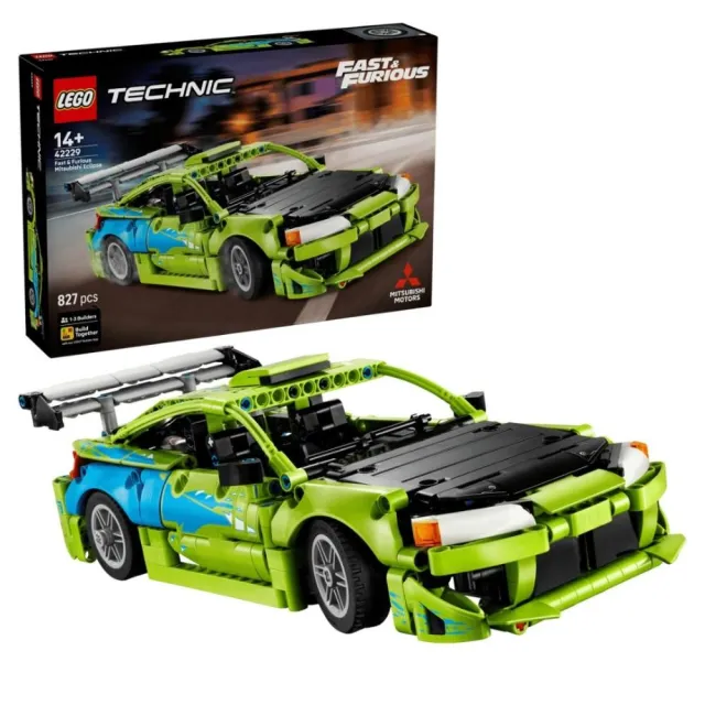 【LEGO 樂高】42229 玩命關頭三菱 積木 賽車 跑車 玩具