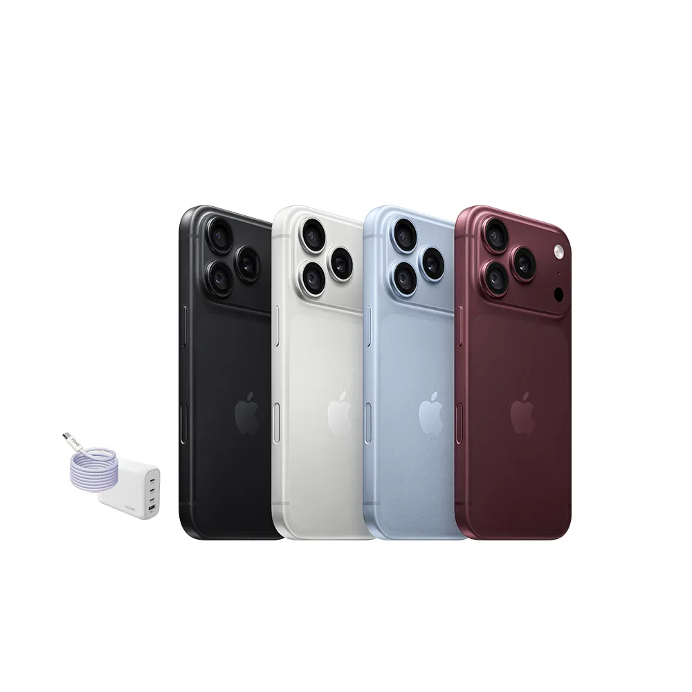 【Apple】iPhone 18 Pro Max(256G/6.9吋)(100W快充+編織線組)