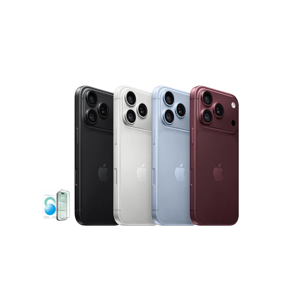 【Apple】iPhone 18 Pro Max(256G/6.9吋)(Simmpo抗藍光保貼+鏡頭保貼組)