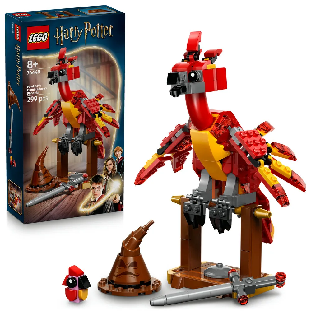 LEGO 樂高】哈利波特系列76448 佛客使：鄧不利多的鳳凰(Harry Potter