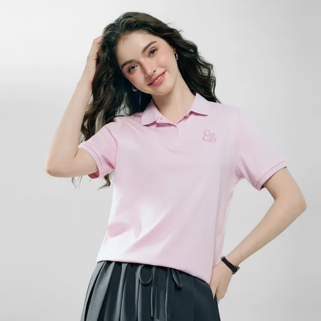 【GIORDANO 佐丹奴】女裝寬鬆短袖POLO衫 Liquid Touch系列(多色任選)