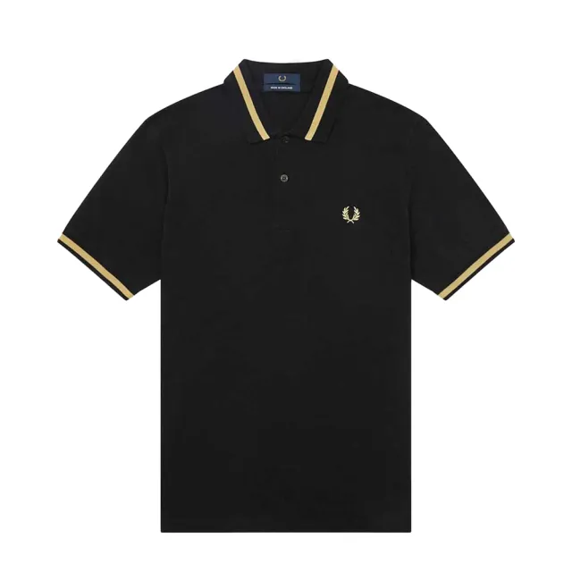 【FRED PERRY】英倫風格 刺繡LOGO 精梳棉 短袖POLO衫