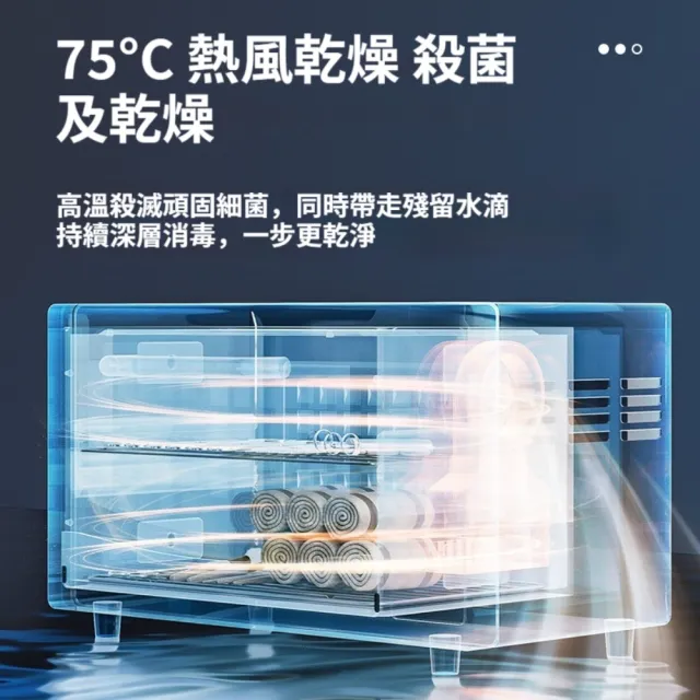 24L小型紫外線烘乾保管箱 美業沙龍必備 美甲理髮美容工具收納器具 具烘乾功能
