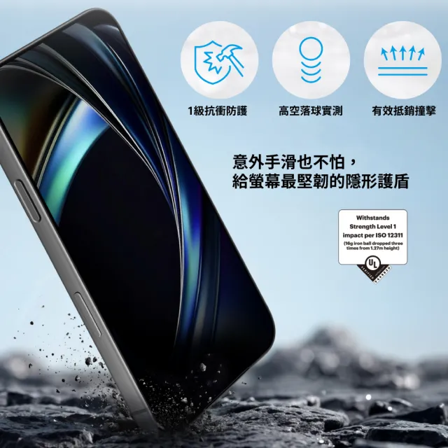 【iMos】iPhone 18 / 17 系列 RPF80+AR低反光低藍光玻璃貼 3D滿版 無影膜