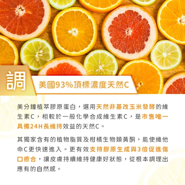【人可和】美分鐘植萃膠原蛋白-95%高仿生度植萃膠原蛋白+高濃度玻尿酸+頂標賽洛美+天然維他命C ｜永豐集團