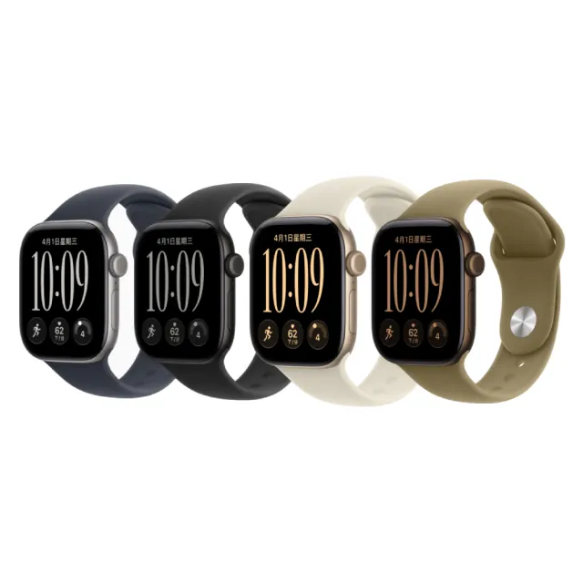 【Apple】Apple Watch Series 12 GPS 42mm (鋁金屬錶殼搭配運動型錶帶)