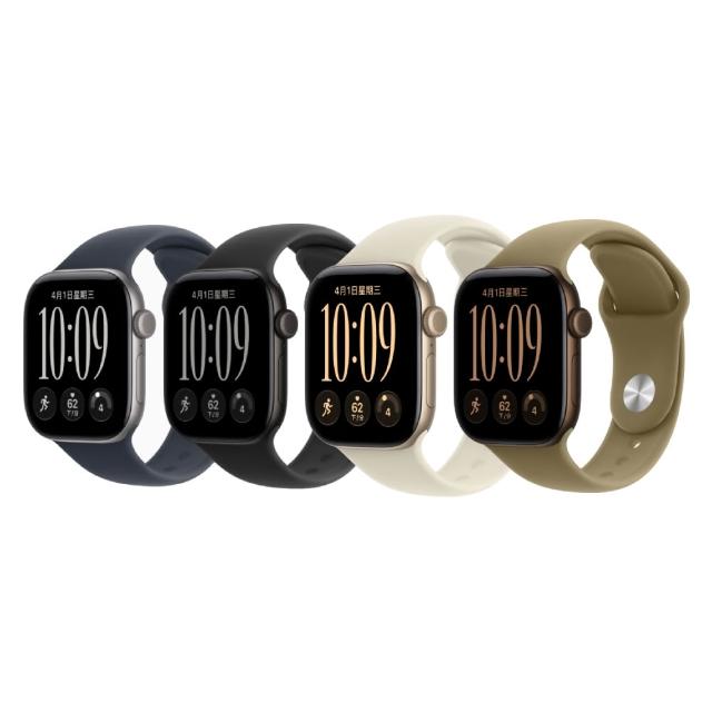 【Apple】Apple Watch Series 12 GPS+Cellular 46mm (鋁金屬錶殼搭配運動型錶帶)