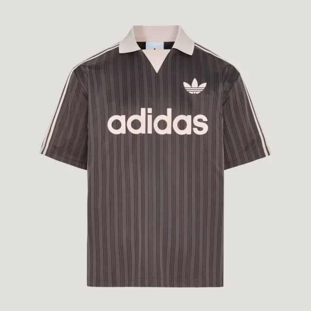 【adidas 愛迪達】運動 休閒 T恤 短袖 男上衣 COLLARED GOALIE(LF9218)