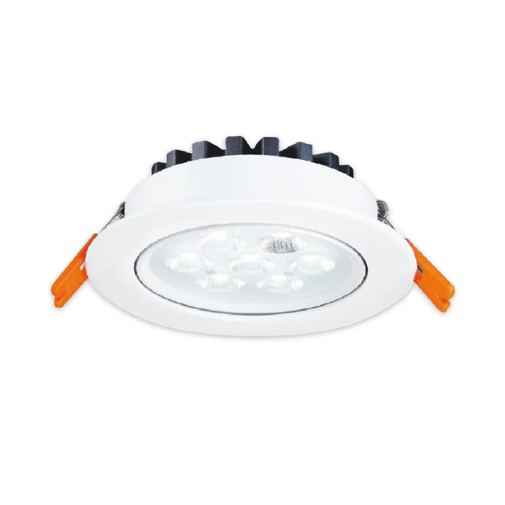 【DanceLight 舞光】4入組 LED 微笑 8W 白光 自然光 黃光 全電壓 9.5公分 嵌燈 9.5cm 崁燈