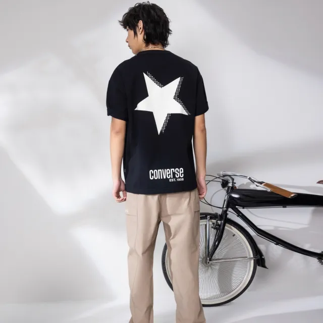 【CONVERSE】SORONA STAR ICON TEE BLACK 男上衣 短袖 T恤 (MCJ785-023)